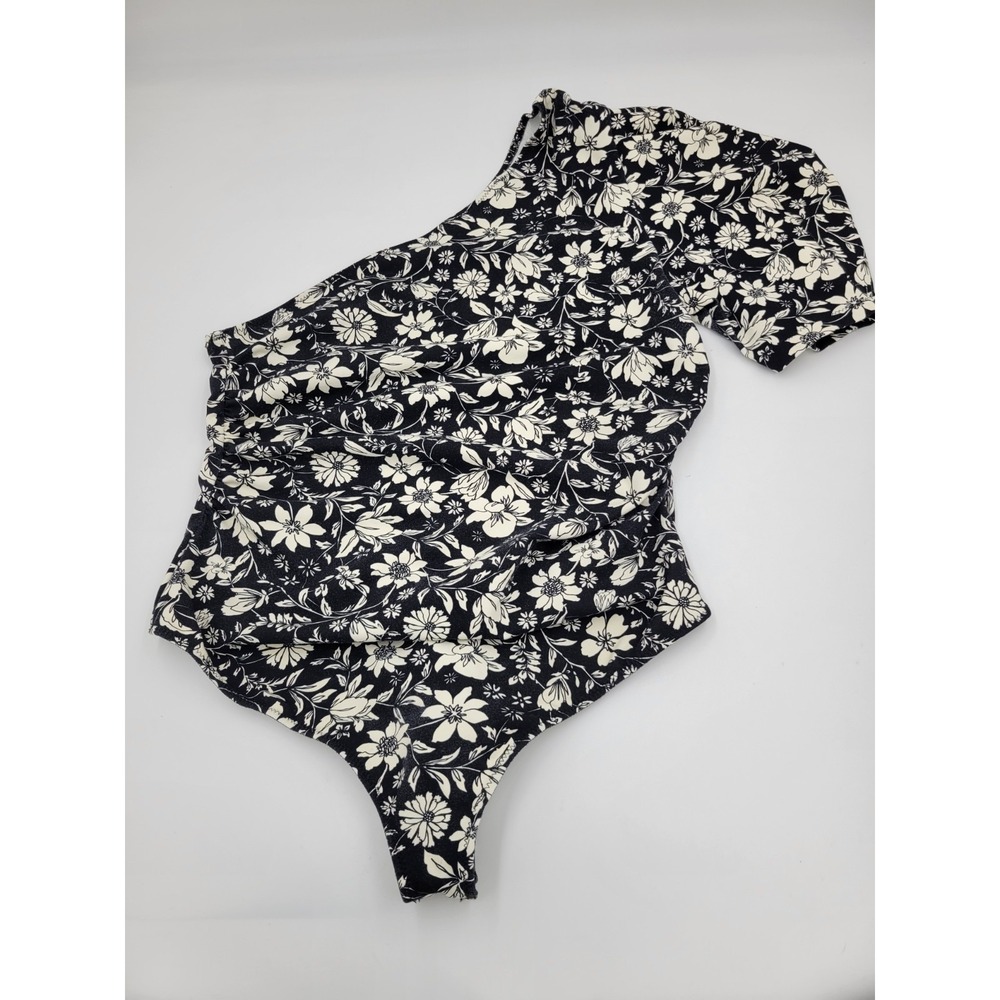 Free People Intimately "Somethin Bout You" One Shoulder‎ Bodysuit size Large